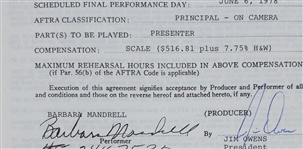“Jim Owens Entertainment” Signed Performance Contract Archive of 62 Signed Pieces Incl. Burt Reynolds, Jerry Reed, George Jones and Many Others! (BAS)