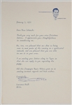 Lawrence Welk Signed Letter on His Pictorial Letterhead Concerning Puppy - The Champagne Music of Lawrence Welk (BAS)