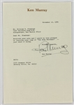 Collection of 23 TV Stars Signed Contracts, Letters and Photos Incl. Regis Philbin, Danny Thomas, Phil Silvers, Robert Young and Many More! (BAS)
