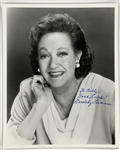 Collection of 20 Golden Age Actresses Signed Photos, Letters and Contracts Incl. Joan Fontaine, Dorothy Lamour, Rosalind Russell and Others (BAS)