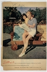 Collection of 20 Golden Age Actresses Signed Photos, Letters and Contracts Incl. Joan Fontaine, Dorothy Lamour, Rosalind Russell and Others (BAS)