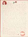 Burlesque Dancer Blaze Starr Handwritten Signed Letter Claiming 1960 Affair with Senator John F. Kennedy