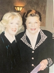 Esther Williams Owned Black Embroidered Coat Worn to Frank Sinatra's Funeral - with Photos of Her Wearing 