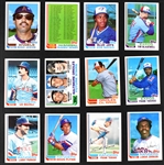 1982 Topps Baseball Complete Set (792) Plus 1982 Topps Traded Near Set (99/132)