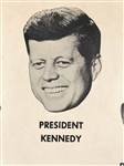 President John F. Kennedy Campaign Poster – 1961 Philadelphia “Coat Tail” Poster