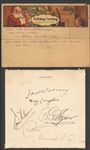Incredible <em>The Jell-O Program Starring Jack Benny</em> Cast Autograph Collection with Benny, Rochester, Mary Livingstone and Others (10 Pieces)