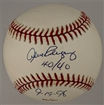 Alex Rodriguez “40/40 9-19-98” Single Signed Baseball Limited Edition (26/200)