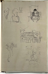 James A. Michener and Jack Levine Signed 1970 Limited Edition of <em>Facing East</em> with Original Case and Leather Portfolio of Lithographs and Woodcuts