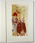 James A. Michener and Jack Levine Signed 1970 Limited Edition of <em>Facing East</em> with Original Case and Leather Portfolio of Lithographs and Woodcuts