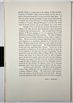 James A. Michener and Jack Levine Signed 1970 Limited Edition of <em>Facing East</em> with Original Case and Leather Portfolio of Lithographs and Woodcuts