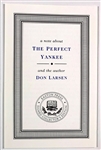 Don Larsen Signed Easton Press Edition of <em>The Perfect Yankee</em> and Signed 8 x 10 of the Final Pitch of his 1956 WS No-Hitter
