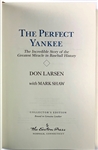 Don Larsen Signed Easton Press Edition of <em>The Perfect Yankee</em> and Signed 8 x 10 of the Final Pitch of his 1956 WS No-Hitter