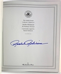 Rachel Robinson Signed Easton Press Oversized Edition of <em>Jackie Robinson: An Intimate Portrait</em>