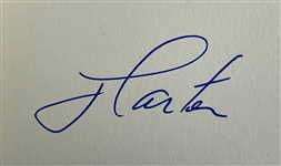 President Jimmy Carter Signed Easton Press Edition of <em>An Hour Before Daylight</em>