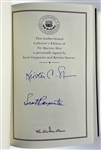 Mercury Astronauts John Glenn, Gordon Cooper and Scott Carpenter Signed Easton Press Editions