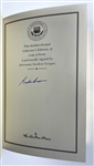Mercury Astronauts John Glenn, Gordon Cooper and Scott Carpenter Signed Easton Press Editions