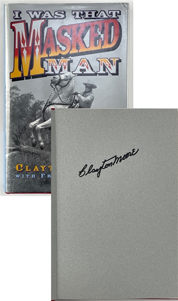 “Lone Ranger” Clayton Moore Signed Autobiography <em>I Was That Masked Man</em>