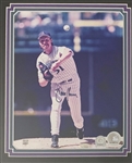 Randy Johnson and Curt Schilling Signed 8 x 10s – in Framed Display  - 2001 WS MVP and 2001 Sportsman of the Year