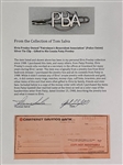 Elvis Presley Owned “Patrolmen's Benevolent Association” (Police Union) Silver Tie Clip  – Gifted to His Cousin Patsy Presley