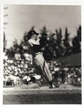 Mickey Mantle 8 x 10 Inch Photograph Printed by from the Original Negative which Resides in The Baseball Hall of Fame - 1950's Spring Training Possibly Never Published - Immaculate Type II Photo