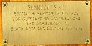 Sammy Davis, Jr. Personally Owned Awards and Ephemera Incl. 1972 “Soul and Blues Award” and Burbank, California “Sammy Davis, Jr. Day” (5 Pieces)