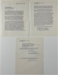 Desi Arnaz and Fred Ball (Lucy's Brother) Signed 1958 “Desilu” Shareholder Agreement (BAS)