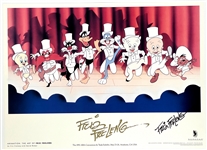 Friz Freleng Signed Bugs Bunny Poster and Sylvester and Tweety LE Cel – Plus LE Bugs Bunny Cel (BAS)