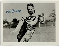 Football Hall of Famers and Superstars Signed Collection (8) with Red Grange and Bulldog Turner (BAS)