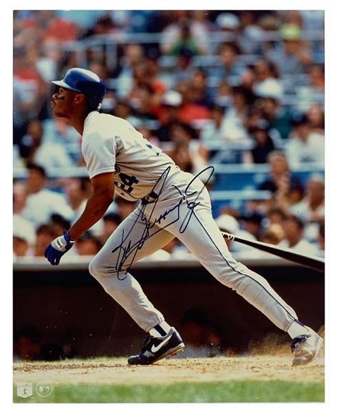 Ken Griffey Jr. Signed 8 x 10 Photo (BAS)