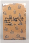 1992 Classic 4 Sport BBCE Certified Factory Sealed Case With 12 Boxes (#24290/40000)