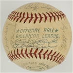 1971 Baltimore Orioles Team Signed Baseball (OAL Cronin) (30 Signatures) Plus Mgr. Earl Weaver Single Signed Baseball (OAL Brown) (BAS)