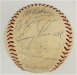 1971 Baltimore Orioles Team Signed Baseball (OAL Cronin) (30 Signatures) Plus Mgr. Earl Weaver Single Signed Baseball (OAL Brown) (BAS)