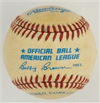 1971 Baltimore Orioles Team Signed Baseball (OAL Cronin) (30 Signatures) Plus Mgr. Earl Weaver Single Signed Baseball (OAL Brown) (BAS)