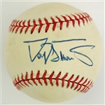 Dwight “Doc” Gooden & Darryl Strawberry Single Signed Baseballs (ONL Giamatti) - Mets “Bad Boys” (BAS)