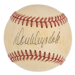 Brooklyn and Los Angeles Dodgers Greats Single Signed Baseball Collection of 10 – With Duke Snider, Don Drysdale, and Tommy LaSorda (BAS)