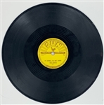 Carl Perkins Sun Records Group of Three Incl. 78 RPM “Dixie Fried” and 45 RPM “Matchbox”