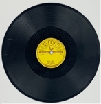Carl Perkins Sun Records Group of Three Incl. 78 RPM “Dixie Fried” and 45 RPM “Matchbox”