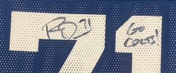 Ryan Diem Signed Indianapolis Colts Jersey – In Beautiful Framed Display (BAS)