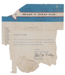 Elvis Presley Signed 1956 Backstage Pass from the 1956 Heart O' Texas Coliseum Concert in Waco, TX, plus Original Backstage Photos (2),  <em>Mr. Dynamite</em> Photo Album and 16 Newspaper Clippings