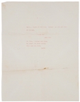 Eddie Fadal Letter from Written at and Mailed <em>from Graceland </em>– Plus Period Original News Service Photo of Fadal's Waco, Texas Home