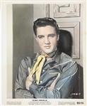 Incredible Group of Six Colorized Elvis Presley Movie Stills Incl. <em>Jailhouse Rock</em>, <em>Loving You</em> and <em>King Creole</em>