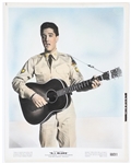 Incredible Group of Six Colorized Elvis Presley Movie Stills Incl. <em>Jailhouse Rock</em>, <em>Loving You</em> and <em>King Creole</em>