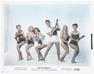 Incredible Group of Six Colorized Elvis Presley Movie Stills Incl. <em>Jailhouse Rock</em>, <em>Loving You</em> and <em>King Creole</em>