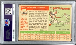 1955 Topps #164 Robert Clemente Rookie PSA EX 5