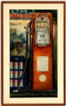 Original Painting for Chuck Berry's 1974 LP <em>Chuck Berry's Golden Decade Vol. 3</em> by Charles E. White, III (Airbrushed on Board)