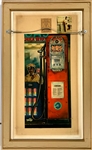Original Painting for Chuck Berry's 1974 LP <em>Chuck Berry's Golden Decade Vol. 3</em> by Charles E. White, III (Airbrushed on Board)