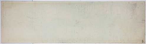 1967 <em>Easy Come, Easy Go</em> Silk Screened Movie Theatre Paper Banner – 82 Inches in Length! Starring Elvis Presley