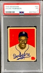 1949 Bowman Baseball Collection (22) Including #50 Jackie Robinson Graded PSA PR 1