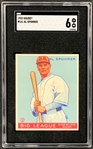 1933 Goudey #161 Al Spohrer – SGC EX-NM 6