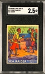 1933 World Wide Gum “Sea Raiders” #12 Pierre Francois – SGC GD+ 2.5